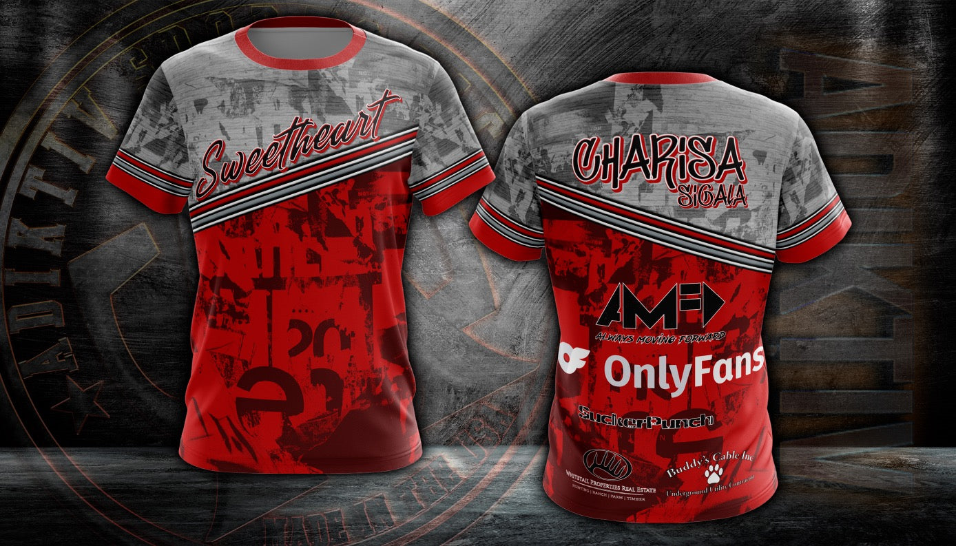 CHARISA SIGALA KNUCKLMANIA 3 OFFICIAL WALKOUT SHIRT
