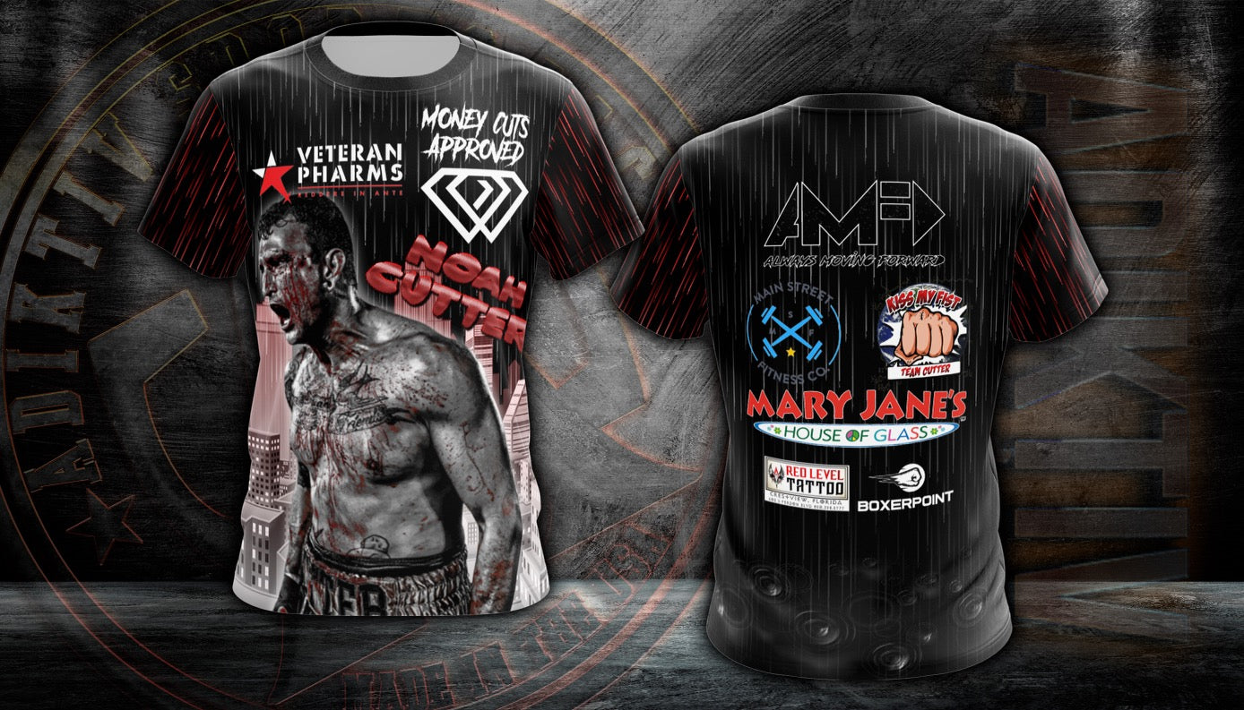 NOAH CUTTER OFFICIAL KNUCKLEMANIA WALKOUT SHIRT
