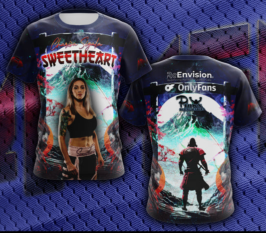 Charisa “BareKnuckle Sweetheart” Sigala Samurai Walkout Shirt