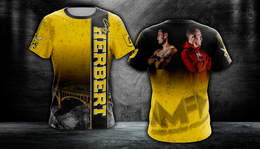 CODY “THE REASON” HERBERT OFFICIAL GAMEBRED BAREKNUCKLE WALKOUT SHIRT