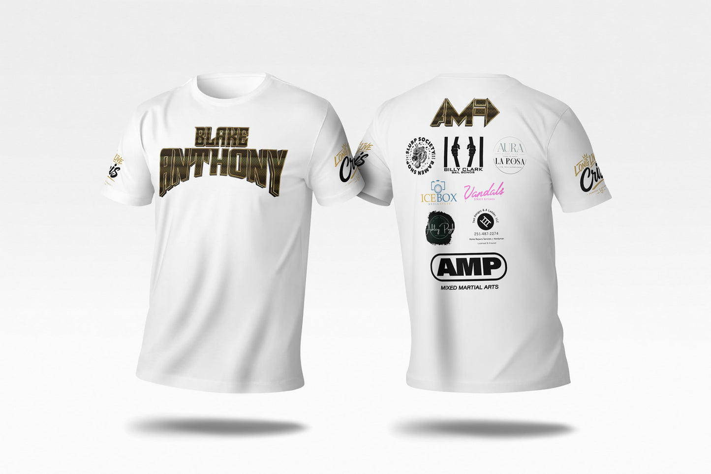 BLAKE ANTHONY DUEL ARENA OFFICIAL FIGHT NIGHT SHIRT