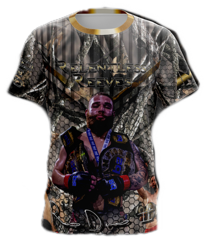 RELENTLESS REEVES DAVIS JR. CAMO WALKOUT SHIRT